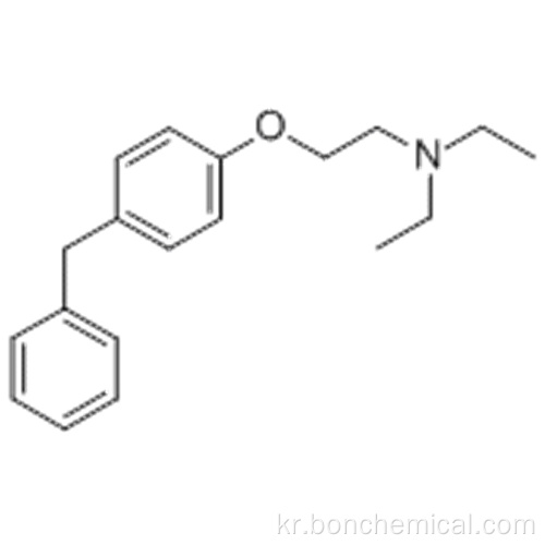 에탄올, N, N- 디 에틸 -2- [4- (페닐 메틸) 페녹시] CAS 98774-23-3